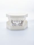 silver custom vvs moissanite special designed grillz (private custom)