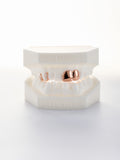 silver custom upper teeth grillz (private custom)